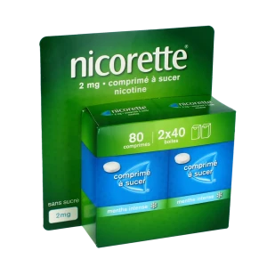 Nicorette 2 Mg, Comprimé à Sucer