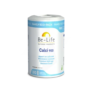 Be-life Calci 900 Gélules B/180