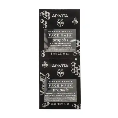 Apivita - Express Masque Visage - Propolis  2x8ml à LORMONT