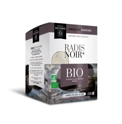 Dayang Radis Noir Bio 20 Ampoules à Annecy