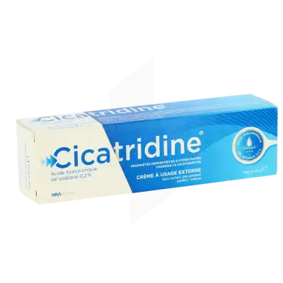 Cicatridine Crème Réparatrice Acide Hyaluronique T/60g à SAINT-VALLIER