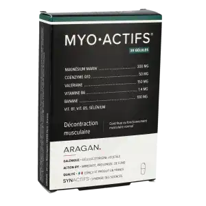 Synactifs Myoactifs Gélules B/30 à LE LAVANDOU