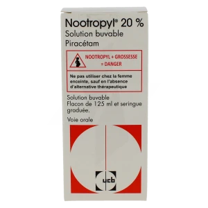 Nootropyl 20 %, Solution Buvable