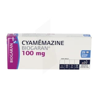 Cyamemazine Biogaran 100 Mg, Comprimé Pelliculé Sécable