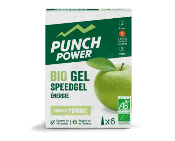 Punch Power Speedgel Gel Pomme 40t/25g