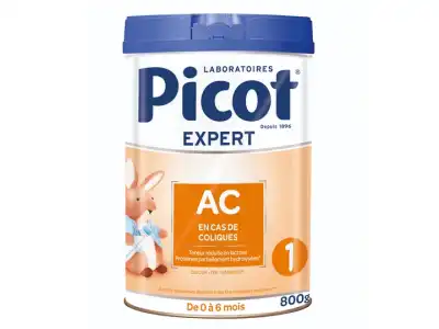 Picot Action Coliques 1 Lait En Poudre B/800g à LA TESTE DE BUCH