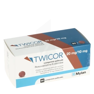 Twicor 20 Mg/10 Mg, Comprimé Pelliculé