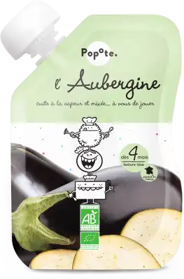 Popote Gourde Aubergine Bio 120g* à Aubervilliers