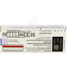 L-thyroxin Henning 25 Microgrammes, Comprimé Sécable