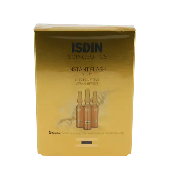 Isdin Instant Flash Solution 5 Ampoules/2ml