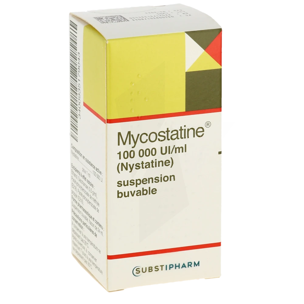 Mycostatine 100 000 Ui/ml, Suspension Buvable