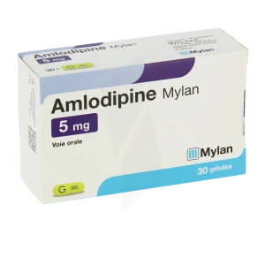Amlodipine Viatris 5 Mg, Gélule
