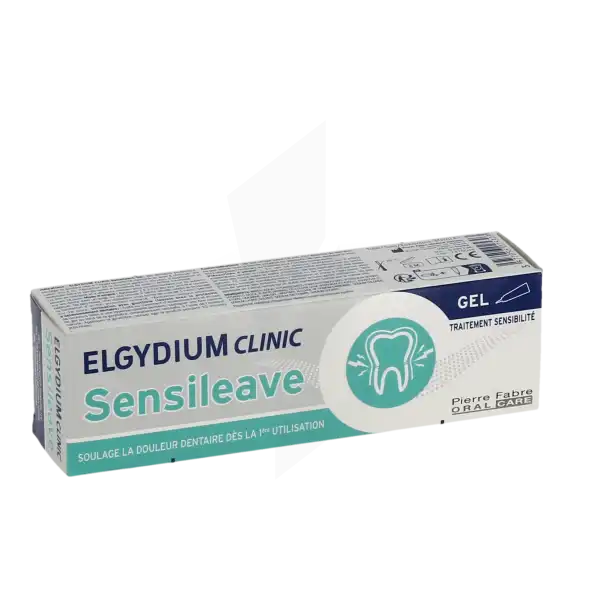 Elgydium Clinic Sensileave Gel Dents Sensibles T/30ml