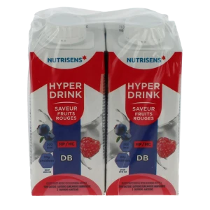 Nutrisens Hyperdrink Db Nutriment Fruits Rouges 4briques/200ml