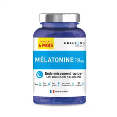 Granion Mélatonine 1.9mg 180 Comprimés à MARIGNANE