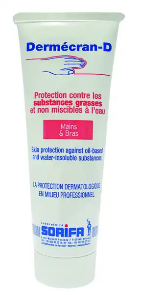 Dermécran® Pâte Barrière Protection Anti-graisses & Pigments Tube De 125ml