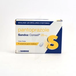 Pantoprazole Sandoz Conseil 20 Mg, Comprimé Gastro-résistant