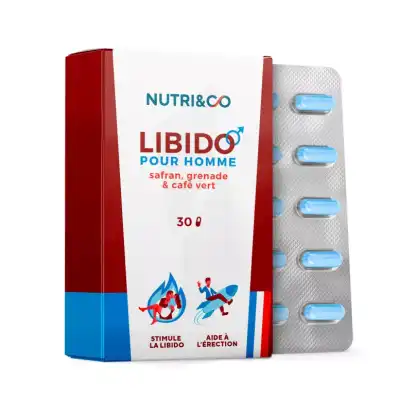 Nutri&co Libido Pour Homme Gélules B/30 à CAHORS