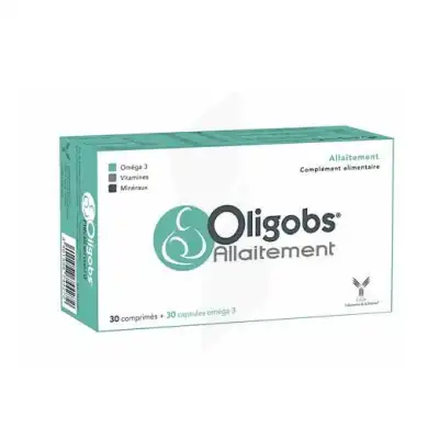 Oligobs Allaitement Omega 3, Bt 60 (30 + 30) à VALENCE