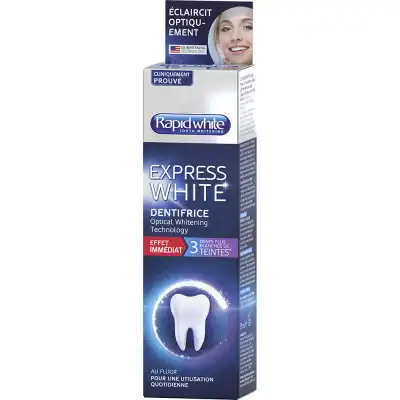 Rapid White Gel Dentifrice Express White T/75ml à BIGANOS