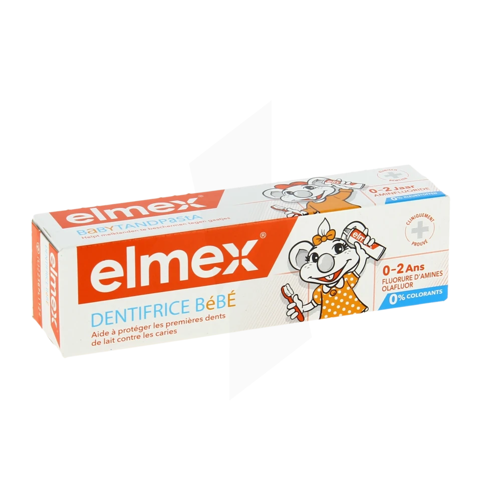 Elmex Bébé Dentifrice 0-2 Ans T/50ml