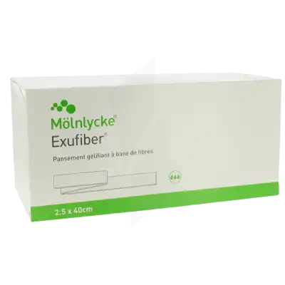 Exufiber Mèche Stérile 2,5x40cm B/16 à Agen