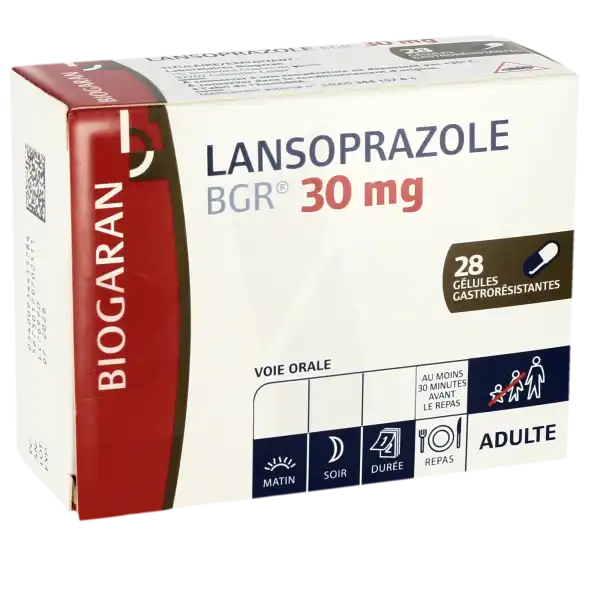 Lansoprazole Bgr 30 Mg, Gélule Gastro-résistante