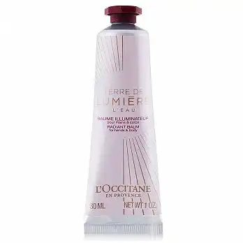 L'occitane Terre De Lumière L'eau Baume Illuminateur Mains Corps T/30ml