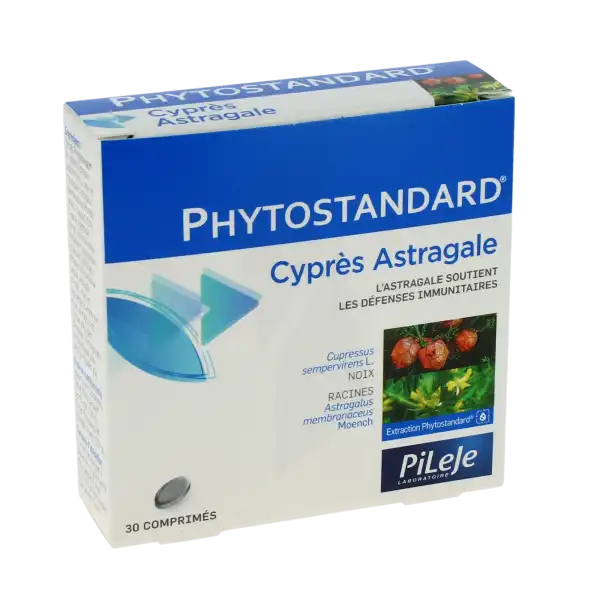 Pileje Phytostandard - Cyprès / Astragale 30 Comprimés