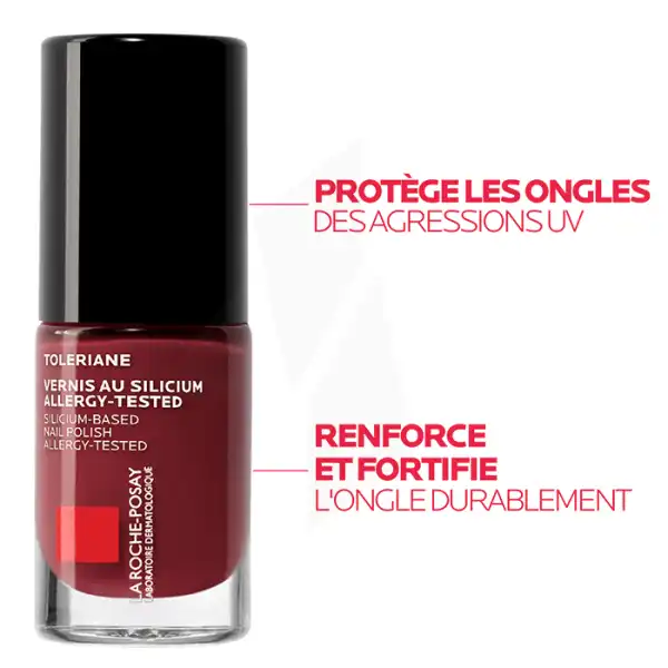 La Roche Posay Toleriane Maquillage Vernis Silicium N°16 Framboise Flacon/6ml