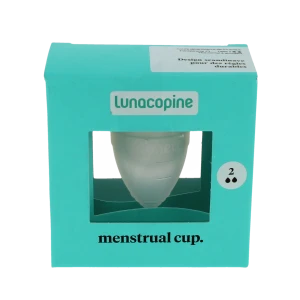 Lunacopine Coupelle Menstruelle Transparente T2 B/1