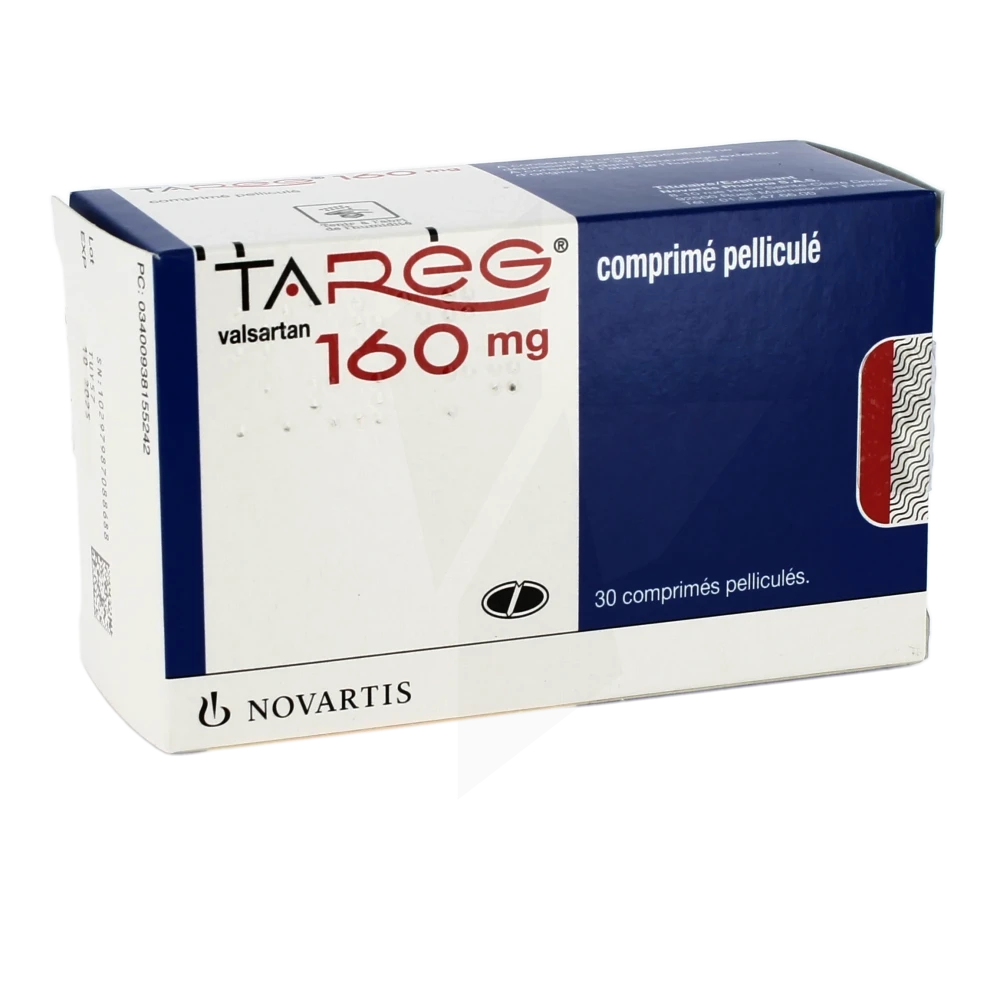 Tareg 160 Mg, Comprimé Pelliculé