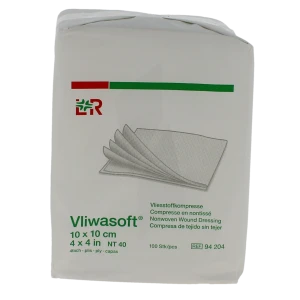 Lohmann & Rauscher Vliwasoft Compresse Non Stérile Non Tissée 10x10cm B/100