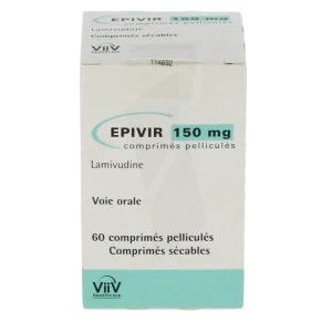 Epivir 150 Mg, Comprimé Pelliculé