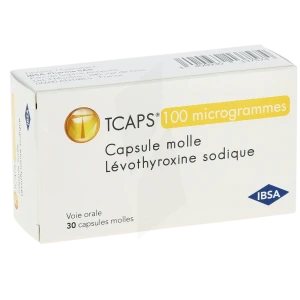 Tcaps 100 Microgrammes, Capsule Molle