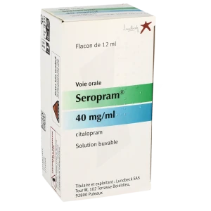 Seropram 40 Mg/ml, Solution Buvable