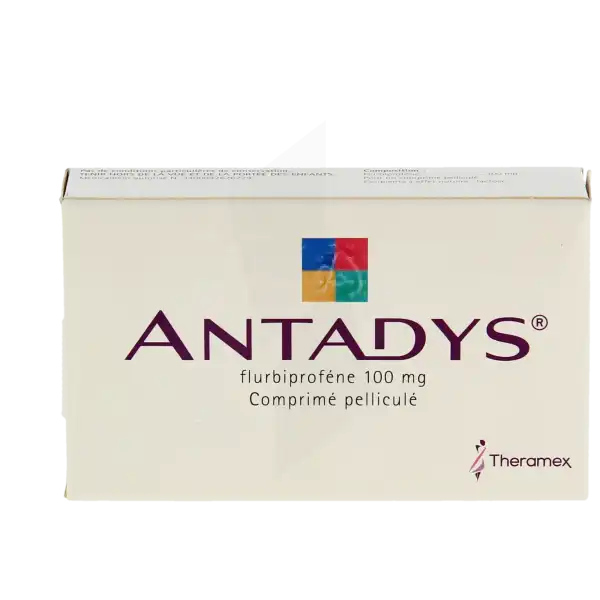 Antadys 100 Mg, Comprimé Pelliculé