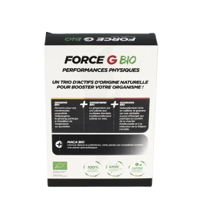 Nutrisanté Force G Stimulant Bio Solution Buvable 20 Ampoules/10ml