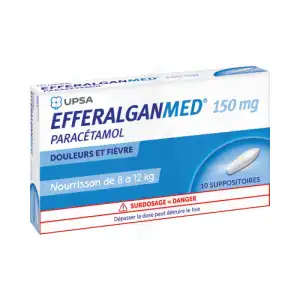 Efferalganmed 150 Mg, Suppositoire à CUGNAUX