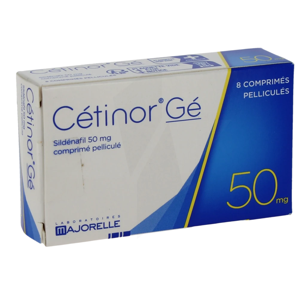 Cetinor 50 Mg, Comprimé Pelliculé