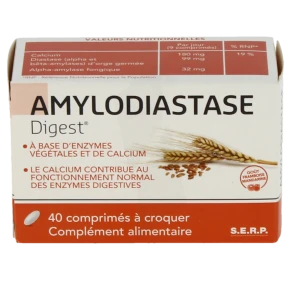 Amylodiastasedigest Cpr à Croquer Framboise Mandarine B/40