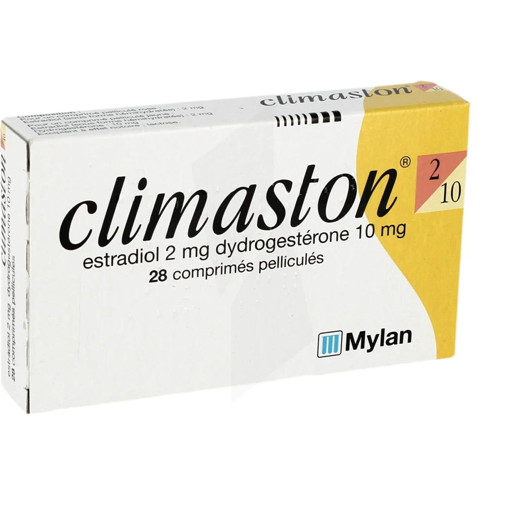 Climaston 2 Mg/10 Mg, Comprimé Pelliculé