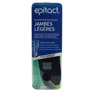 Epitact Semelles Thérapeutiques Jambes Légères Pointure 42/44