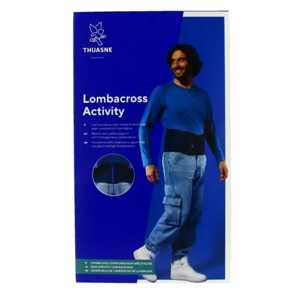 Thuasne Lombacross Activity Ceinture Lombaire Hauteur 21cm Taille 3