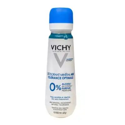 Vichy DÉodorant MinÉral TolÉrance Optimale AÉros CompressÉ/100ml à UGINE