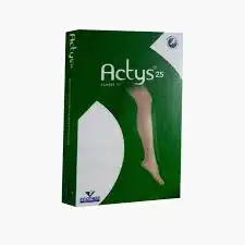 Actys® 25 Classe Iii Bas Autofix Naturel Taille 4+ Normal Pied Fermé
