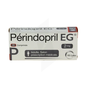 Perindopril Eg 2 Mg, Comprimé