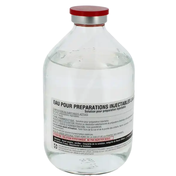 Eau Pour Preparations Injectables Lavoisier, Solution Pour Préparation Injectable
