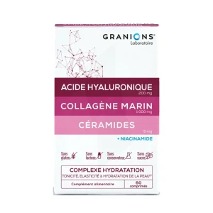 Granions Complexe Hydratation Peau Comprimés B/60