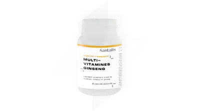 Santalis Multivitamines Ginseng Cpr Pell Pilulier/60 à Frouzins